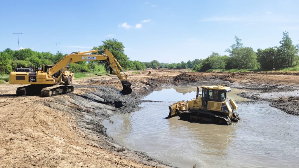DMD Plant Formation Landscaping and pond development Leatherhead, Surrey